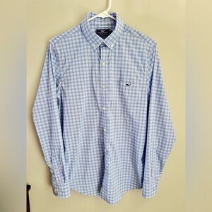 Vineyard Vines Shirt Men S Button Up Performance Classic Fit Tucker Checkered S